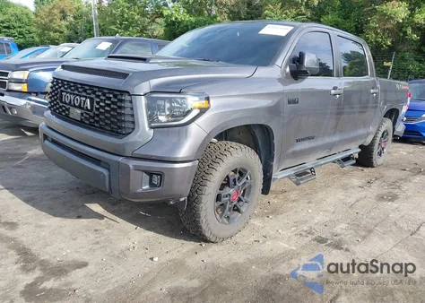 2021 Toyota Tundra Trd Pro из США, поврежденный, VIN 5TFDY5F19MX004939
